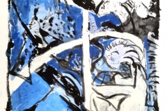 Roswitha Bischof Monotypie 21